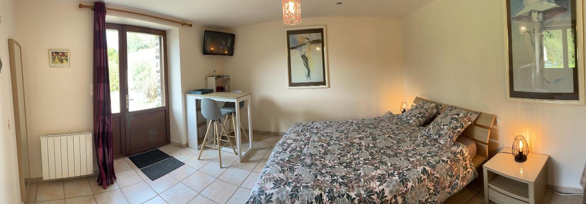 Chambres D'Hotes Les Tilleuls Poullaouen Εξωτερικό φωτογραφία